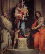 Andrea del Sarto Apia Our Lady of Egypt oil on canvas